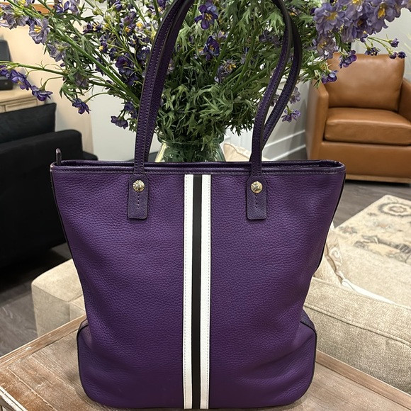 Henri Bendel Leather Tote Bag with dust bag~EUC - Picture 5 of 16